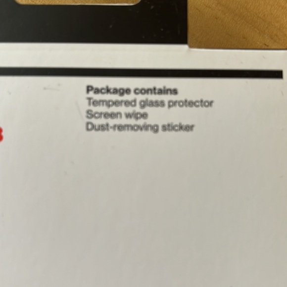 iPhone 6s 7 8 Tempered Glass Screen Protector, NIB Verizon - Picture 3 of 5